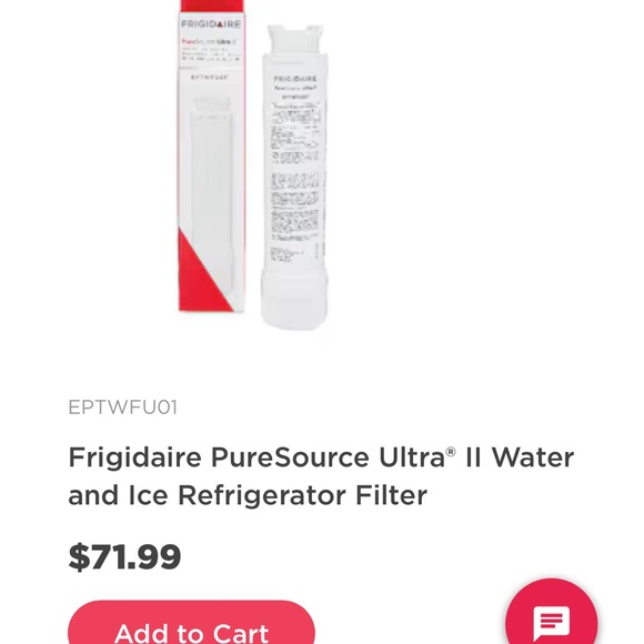 Pure Source Ultra II water and ice filter (2) and Pure Ultra Air filter - Picture 2 of 2
